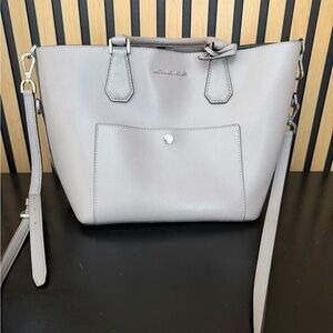 Michael Kors Light Gray Tote Bag